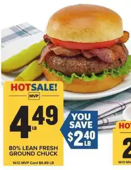 Food Lion 80% Lean Fresh Ground Chuck offer