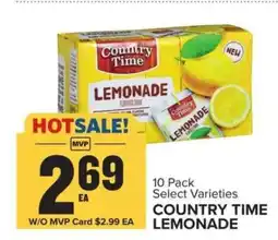 Food Lion COUNTRY TIME LEMONADE offer
