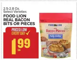Food Lion FOOD LION REAL BACON BITS OR PIECES offer