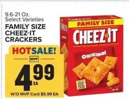 Food Lion Family Size Cheez-It Crackers offer