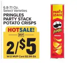 Food Lion Pringles Party Stack Potato Crisps offer