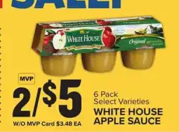 Food Lion WHITE HOUSE APPLE SAUCE offer