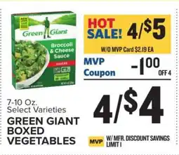 Food Lion Green Giant Boxed Vegetables offer