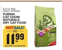 Food Lion PURINA CAT CHOW NATURALS DRY CAT FOOD offer