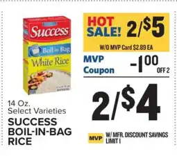 Food Lion Success Boil-In-Bag Rice offer