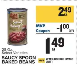 Food Lion Saucy Spoon Baked Beans offer