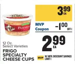 Food Lion FRIGO SPECIALTY CHEESE CUPS offer