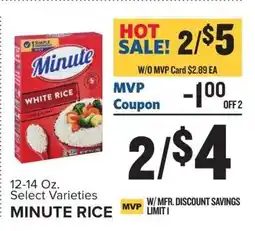 Food Lion Minute Rice offer