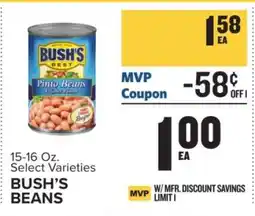 Food Lion Bush's beans offer