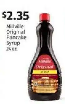 Aldi Millville Original Pancake Syrup offer