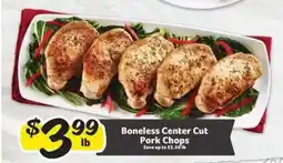 Winn Dixie Boneless Center Cut Pork Chops offer