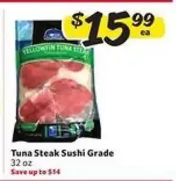 Winn Dixie Tuna Steak Sushi Grade offer