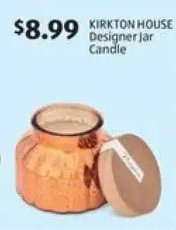 Aldi KIRKTON HOUSE Designer Jar Candle offer