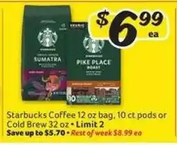 Winn Dixie Starbucks Coffee offer