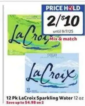 Winn Dixie LaCroix Sparkling Water offer