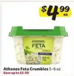 Winn Dixie Athenos Feta Crumbles offer