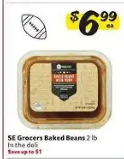 Winn Dixie SE Grocers Baked Beans offer