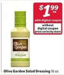 Winn Dixie Olive Garden Salad Dressing offer