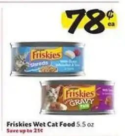 Winn Dixie Friskies Wet Cat Food offer