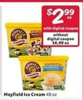 Winn Dixie Mayfield Ice Cream offer