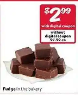 Winn Dixie Fudge offer