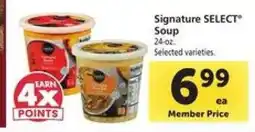 Safeway Signature Select Soup offer