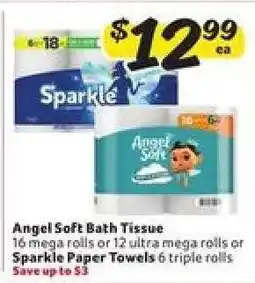 Winn Dixie Angel Soft Bath Tissue offer