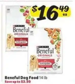 Winn Dixie Beneful Dog Food offer