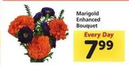 Safeway Marigold Enhanced Bouquet offer