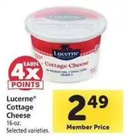 Safeway Lucerne Cottage Cheese offer