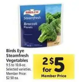 Safeway Birds Eye Steamfresh Vegetables offer