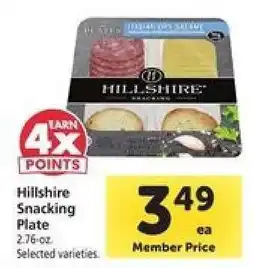 Safeway Hillshire Snacking Plate offer