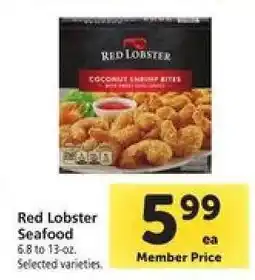 Safeway Red Lobster Seafood offer