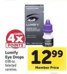 Safeway Lumify Eye Drops offer