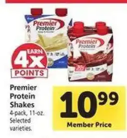 Safeway Premier Protein Shakes offer
