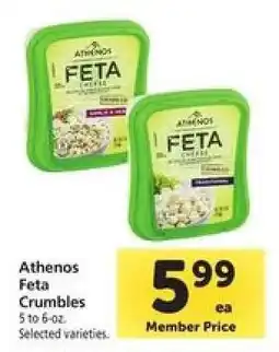 Safeway Athenos Feta Crumbles offer