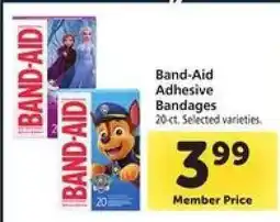 Safeway Band-Aid Adhesive Bandages offer