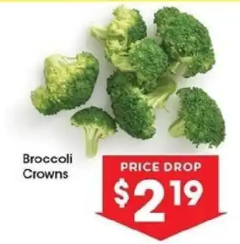 Kroger Broccoli Crowns offer