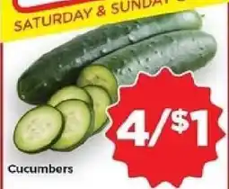 Food 4 Less Cucumbers offer