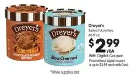Kroger Dreyer's Ice Cream offer