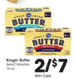 Kroger Kroger Butter offer