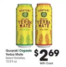 Kroger Guayaki Organic Yerba Mate offer