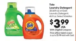Kroger Tide Laundry Detergent offer