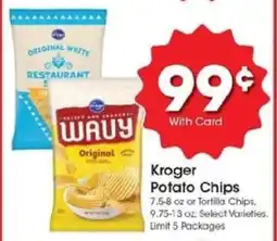 Kroger Kroger Potato Chips offer