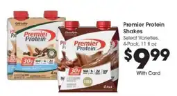 Kroger Premier Protein Shakes offer