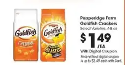 Kroger Pepperidge Farm Goldfish Crackers offer