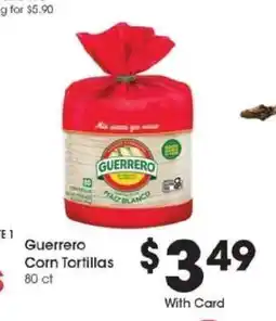 Kroger Guerrero Corn Tortillas offer
