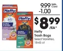 Kroger Hefty Trash Bags offer