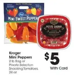 Kroger Kroger Mini Peppers offer