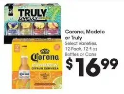 Kroger Corona, Modelo or Truly offer